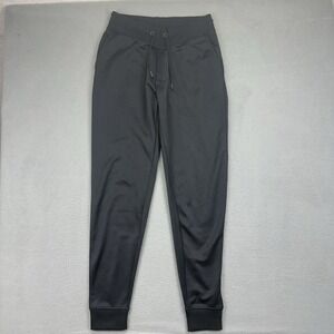 French Connection Mens Sweatpants Black Tapered Fit Slim Comfort Large NEW